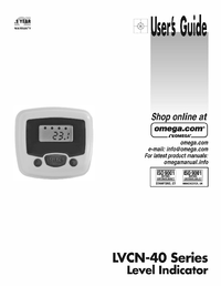 Thumbnail of document Manual - LVCN-40 Level Indicator & Interface, w/NEMA 4X Enclosure